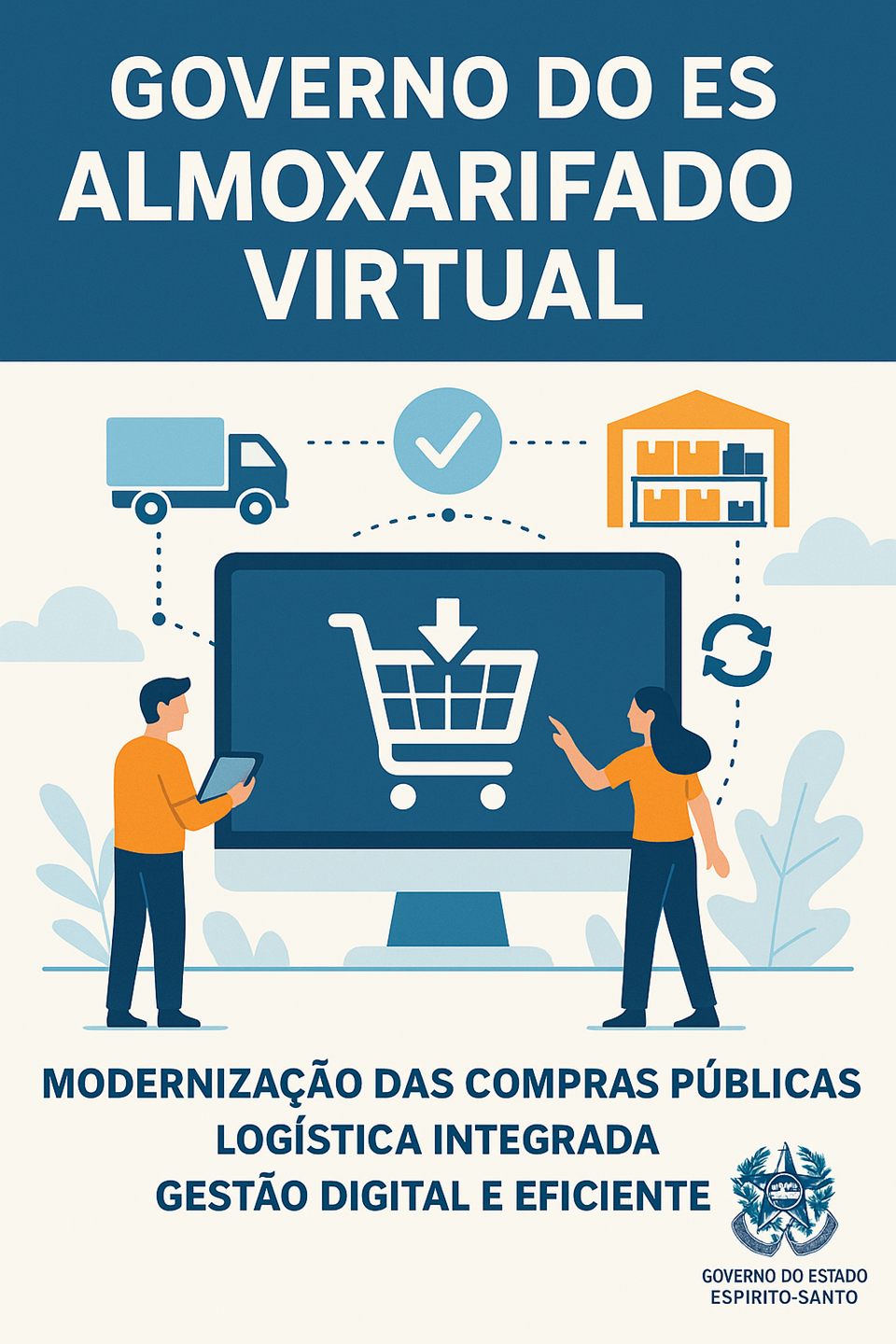 Governo do Estado publica edital do Almoxarifado Virtual e avança na modernização das compras públicas