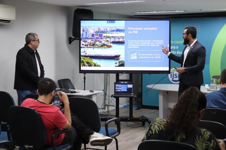 PIB capixaba cresce +3,0% de janeiro a setembro de 2025