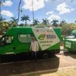 São Mateus recebe unidade odontológica móvel do novo PAC Saúde para fortalecer atendimento básico